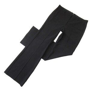 NWT THEORY Demitria in Black Traceable Wool Trouser Pants 12 x 35 ½